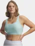 Under Armour Crossback Mid Bra Női Fitness felső 703-Green