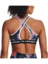 Under Armour Ua Crossback Mid Print Under Armour Ua Crossback Mid Print Női Sportmelltartó 963-Bubble Peach
