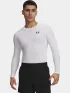 Under Armour UA HG Armour Comp LS Férfi Hosszú ujjú póló 100-White