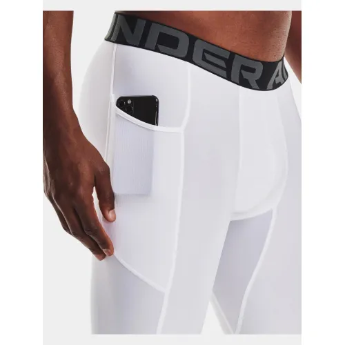 Under Armour UA HG Armour Lng Shorts Férfi Aláöltözet 100-White