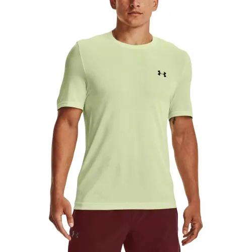 Under Armour Ua Seamless Radial Ss Under Armour Ua Seamless Radial Ss Férfi Sport felső 369-Phosphor Green
