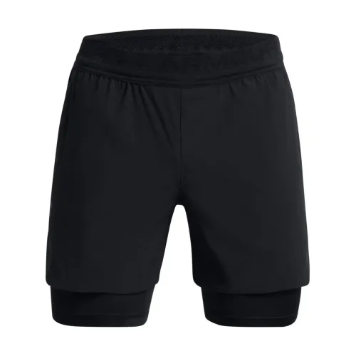Under Armour UA Peak Woven 2in1 Sts Under Armour UA Peak Woven 2in1 Sts Férfi Melegítő nadrág 001-Black