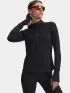 Under Armour UA Launch Pro Half Zip Férfi Hosszú ujjú póló 001-Black