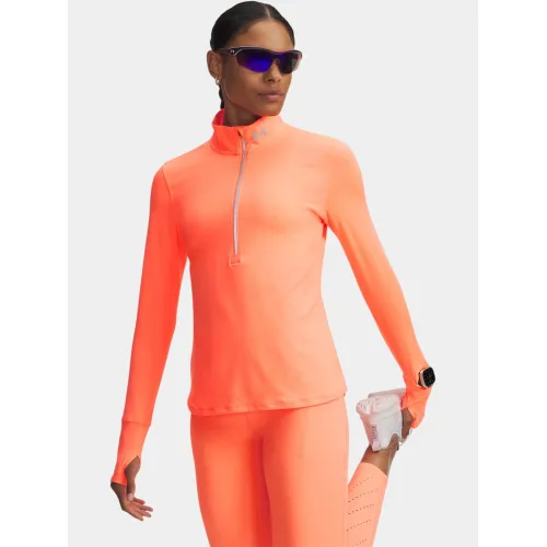 Under Armour UA Launch Pro Half Zip Férfi Hosszú ujjú póló 824-Orange