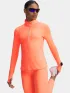 Under Armour UA Launch Pro Half Zip Férfi Hosszú ujjú póló 824-Orange