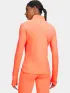 Under Armour UA Launch Pro Half Zip Férfi Hosszú ujjú póló 824-Orange