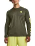 Under Armour Ua Tech Prt Fill Ls Under Armour Ua Tech Prt Fill Ls Férfi Sport felső 390-Marine OD Green