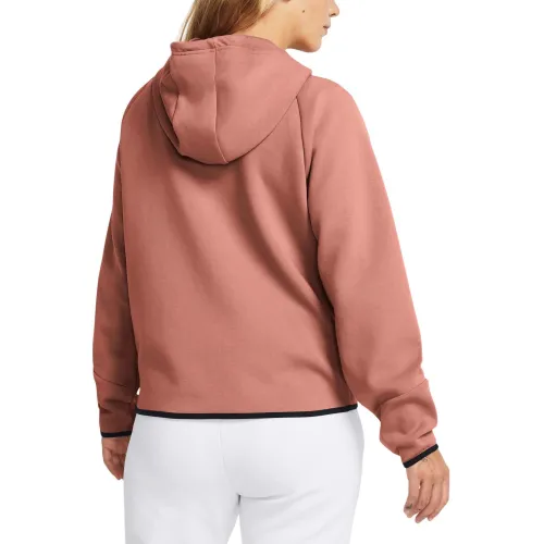 Under Armour Unstoppable Flc Fz Under Armour Unstoppable Flc Fz Női Pulóver 696-Pink