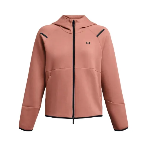 Under Armour Unstoppable Flc Fz Under Armour Unstoppable Flc Fz Női Pulóver 696-Pink