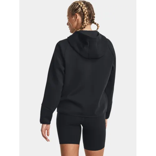 Under Armour Unstoppable Fleece FZ Női Pulóver 001-Black