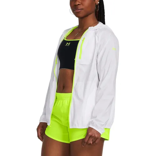 Under Armour UA Phantom Windbreaker Női Esőkabát 100-White