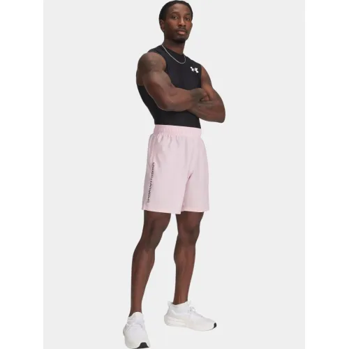 Under Armour UA Tech Woven Wordmark Short Under Armour UA Tech Woven Wordmark Short Férfi Melegítő nadrág 647-Prime Pink