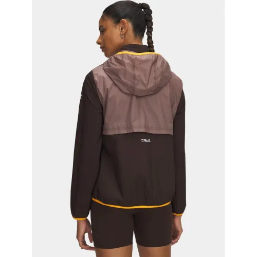 Under Armour UA Trail Run Jacket Női Futó Kabát 246-Kona Brown-Sierra Taupe-Reflect