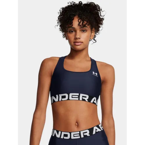 Under Armour UA HG Mid Branded Under Armour UA HG Mid Branded Női Sportmelltartó 410-Midnight Navy