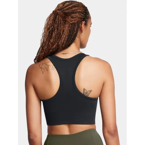 Under Armour Vanish Seamless Mid Bra Női Fitness felső 001-Black