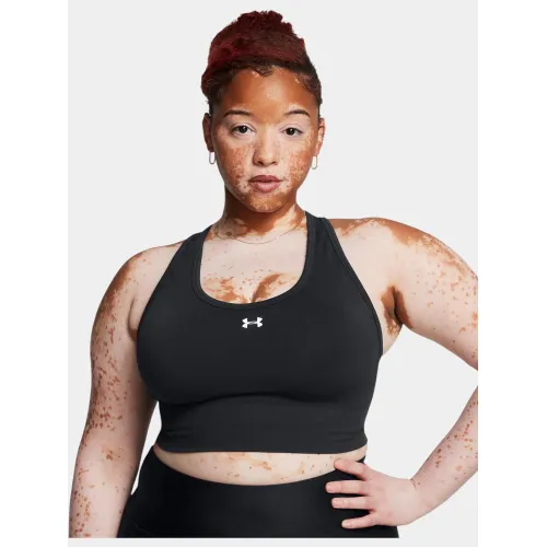 Under Armour Vanish Seamless Mid Bra Női Fitness felső 001-Black