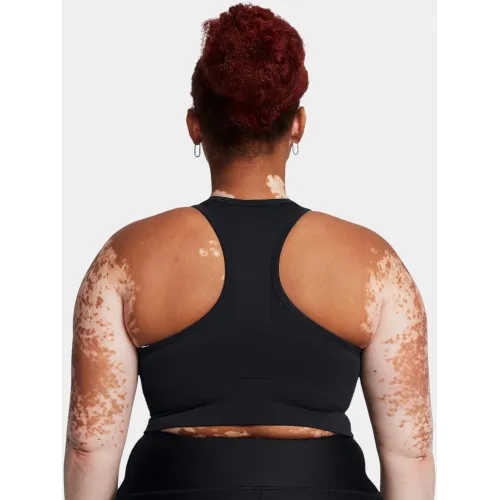 Under Armour Vanish Seamless Mid Bra Női Fitness felső 001-Black