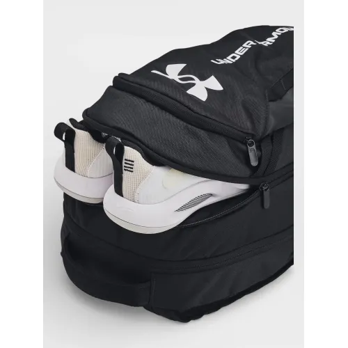 Under Armour UA Hustle 6.0 Backpack Táska Hátizsák 002-Black