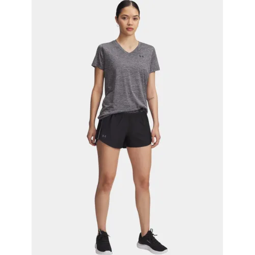 Under Armour Tech Play Up Shorts Női Futónadrág 001-Black