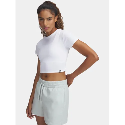 Under Armour UA Rival Rib Baby Tee Női Fitness felső 100-White