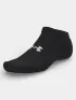 Under Armour UA Performance Cotton 3pk NS Kiegészítő Zokni 008-Black