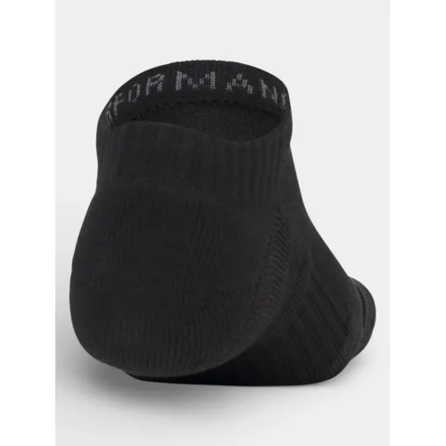 Under Armour UA Performance Cotton 3pk NS Kiegészítő Zokni 008-Black
