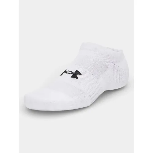 Under Armour UA Performance Cotton 3pk NS Kiegészítő Zokni 100-White