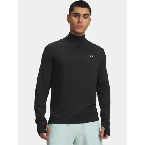 Under Armour UA Velociti 1/4 Zip Férfi Hosszú ujjú póló 001-Black