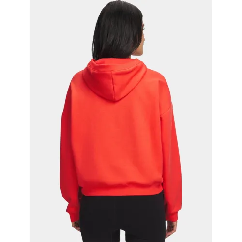 Under Armour UA Icon Fleece HZ Hoodie Női Pulóver 690-Red
