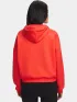 Under Armour UA Icon Fleece HZ Hoodie Női Pulóver 690-Red
