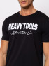 Heavy Tools MERRILLW24 Heavy Tools MERRILLW24 Férfi Póló Black