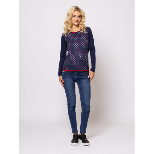 Heavy Tools CORALINAW24 Női Hosszú ujjú póló Navy