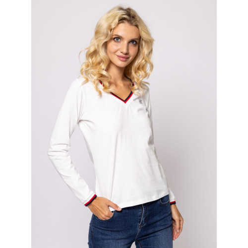 Heavy Tools CESMAYW24 Női Hosszú ujjú póló Ecru