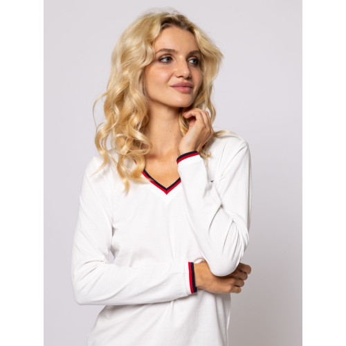 Heavy Tools CESMAYW24 Női Hosszú ujjú póló Ecru