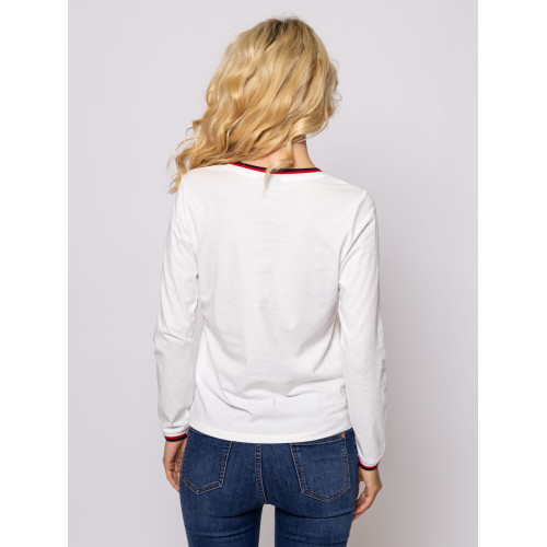 Heavy Tools CESMAYW24 Női Hosszú ujjú póló Ecru