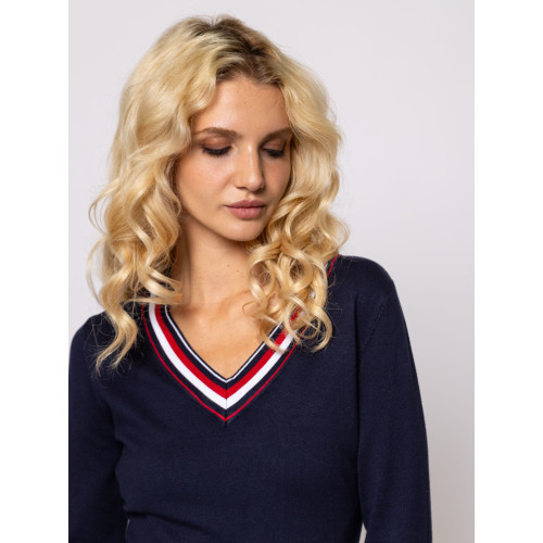 Heavy Tools HARRIETTW24 Női Pulóver Navy