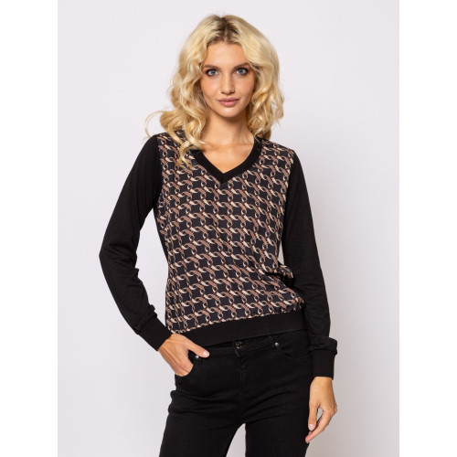 Heavy Tools CALISHA Női Hosszú ujjú póló Chain