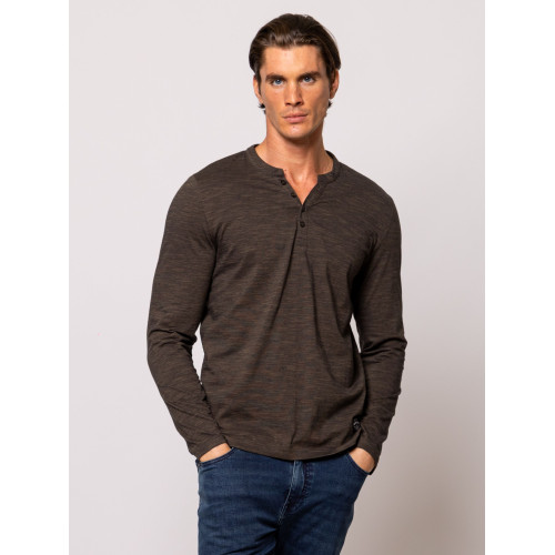 Heavy Tools CANTO Férfi Hosszú ujjú póló Khaki