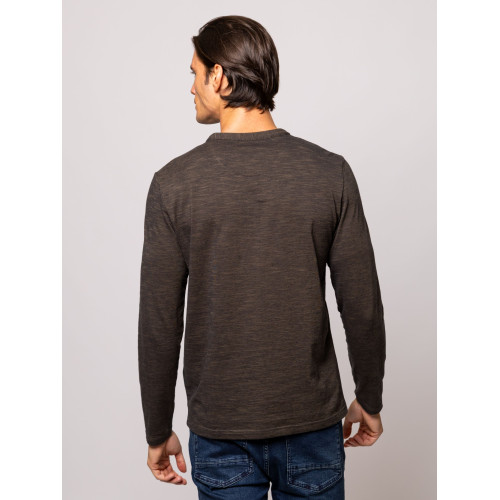 Heavy Tools CANTO Férfi Hosszú ujjú póló Khaki