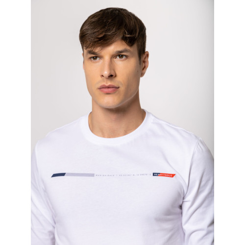 Heavy Tools CHOICE Heavy Tools CHOICE Férfi Hosszú ujjú póló White