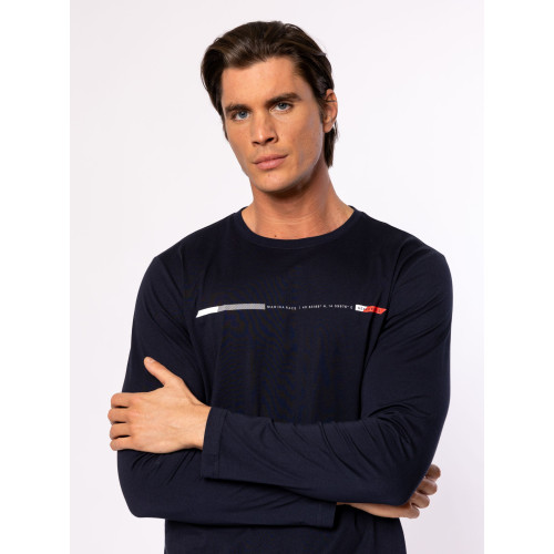 Heavy Tools CHOICE Heavy Tools CHOICE Férfi Hosszú ujjú póló Navy