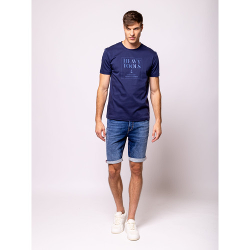 Heavy Tools MALVAR Férfi Póló Midnight