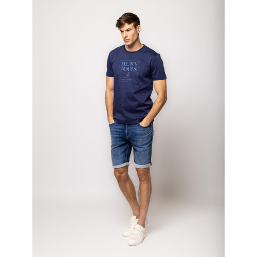 Heavy Tools MALVAR Férfi Póló Midnight