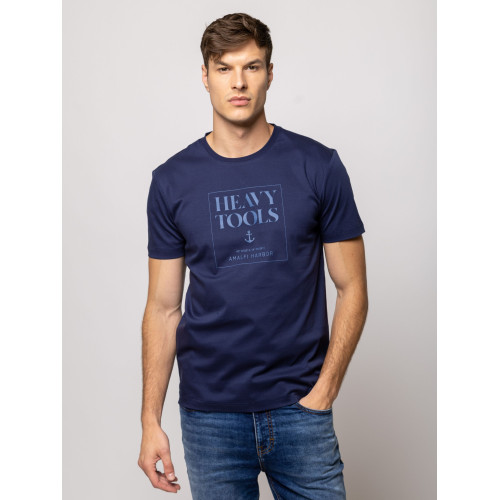 Heavy Tools MALVAR Férfi Póló Midnight