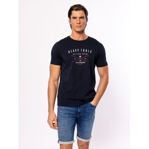 Heavy Tools MAGER Férfi Póló Navy