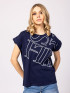 Heavy Tools METTIS25 Heavy Tools METTIS25 Női Póló Navy