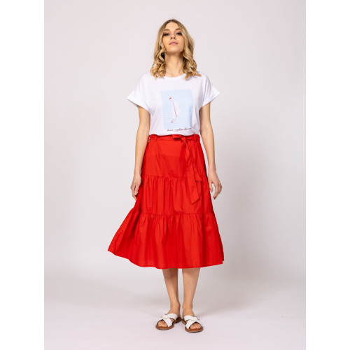 Heavy Tools NIKLA Női Szoknya Red