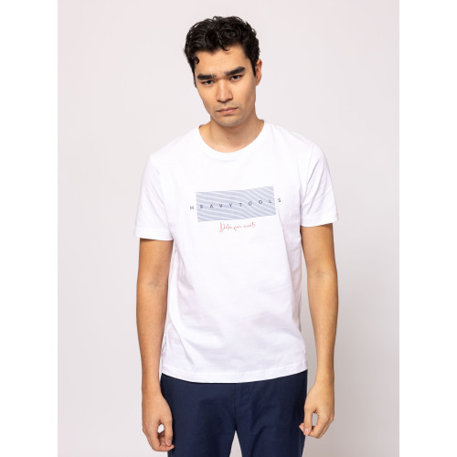 Heavy Tools MAPANI Férfi Póló White