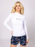 Heavy Tools AMORAS25 Női Lycra White