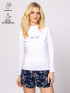 Heavy Tools AMORAS25 Női Lycra White